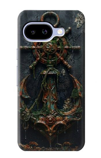 S4106 Ancre et Barre Marine Vintage Etui Coque Housse pour Google Pixel 9a