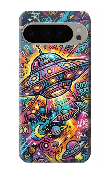 S4085 Art Cosmique Psychédélique Etui Coque Housse pour Google Pixel 9 Pro XL