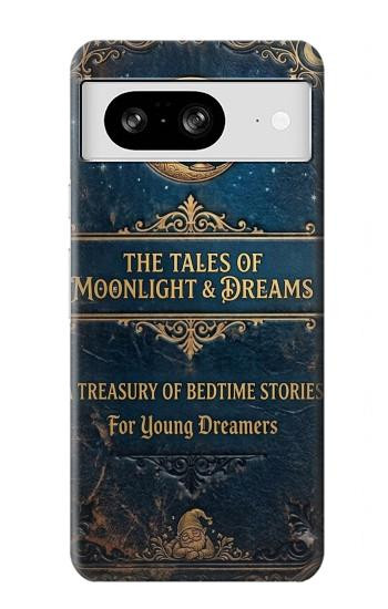 S4080 Conte Fantastique au Clair de Lune Etui Coque Housse pour Google Pixel 8