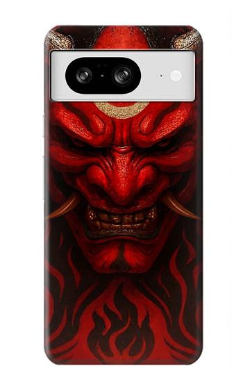 S4099 Illustration Démon Rouge Mystique Etui Coque Housse pour Google Pixel 8
