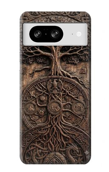 S4103 Arbre de Vie Ancien Etui Coque Housse pour Google Pixel 8