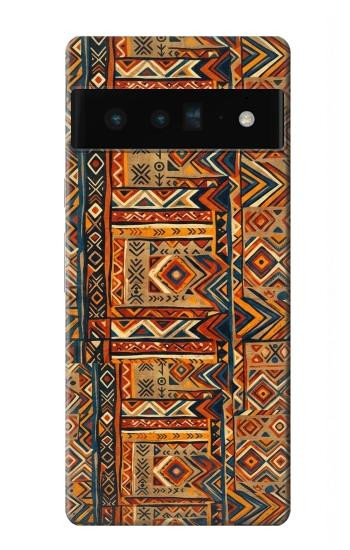 S4079 Motif Géométrique Tribal Etui Coque Housse pour Google Pixel 6 Pro
