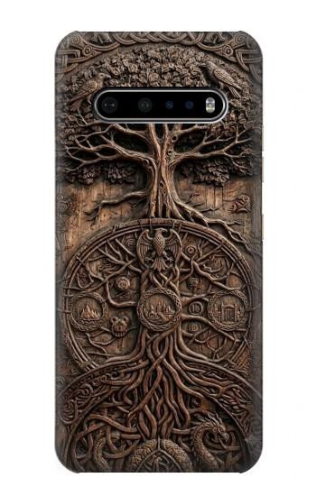 S4103 Arbre de Vie Ancien Etui Coque Housse pour LG V60 ThinQ 5G