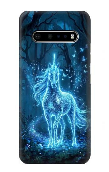 S4104 Esprit Cheval de la Forêt Etui Coque Housse pour LG V60 ThinQ 5G