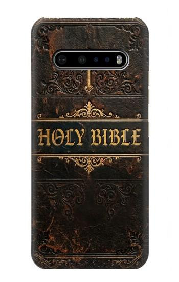 S4109 Couverture de Bible Ancienne Etui Coque Housse pour LG V60 ThinQ 5G