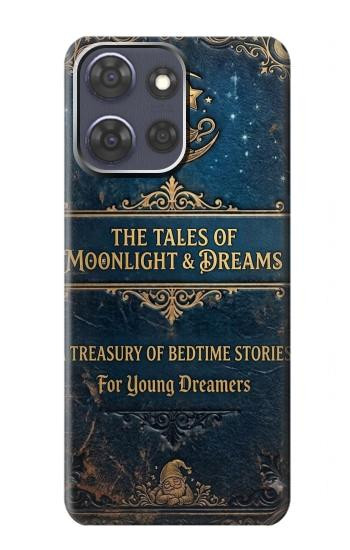 S4080 Conte Fantastique au Clair de Lune Etui Coque Housse pour Motorola Moto G Power (2025,2026)