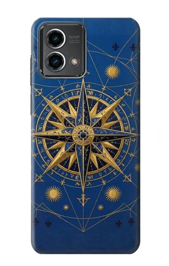 S4086 Motif Boussole Marine Etui Coque Housse pour Motorola Moto G Stylus 5G (2023)