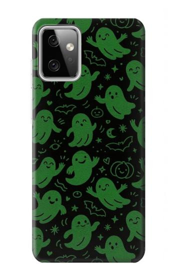 S4087 Motif Fantôme Vert Mignon Etui Coque Housse pour Motorola Moto G Power (2023) 5G