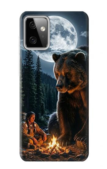 S4095 Ours Majestueux Sauvage Etui Coque Housse pour Motorola Moto G Power (2023) 5G