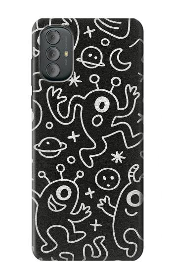 S4101 Motif Monstre Mignon Etui Coque Housse pour Motorola Moto G Power 2022, G Play 2023