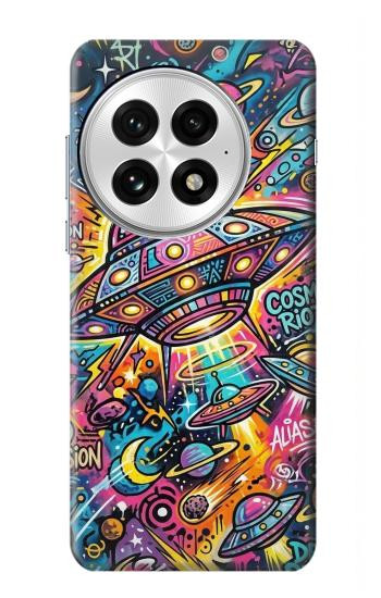 S4085 Art Cosmique Psychédélique Etui Coque Housse pour OnePlus 13