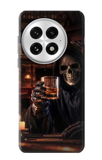 S4102 Art Taverne au Crâne Vintage Etui Coque Housse pour OnePlus 13