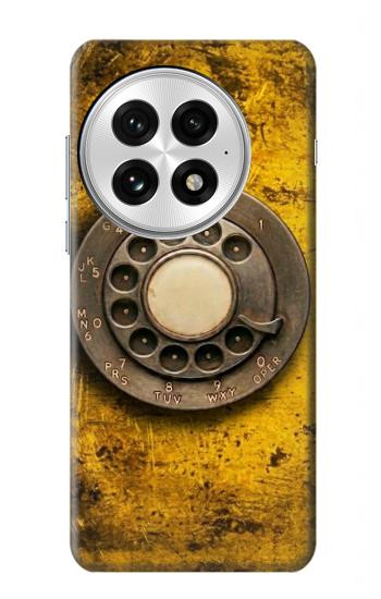 S4107 Téléphone Rotatif Vintage Etui Coque Housse pour OnePlus 13