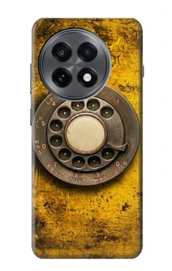 S4107 Téléphone Rotatif Vintage Etui Coque Housse pour OnePlus 13R