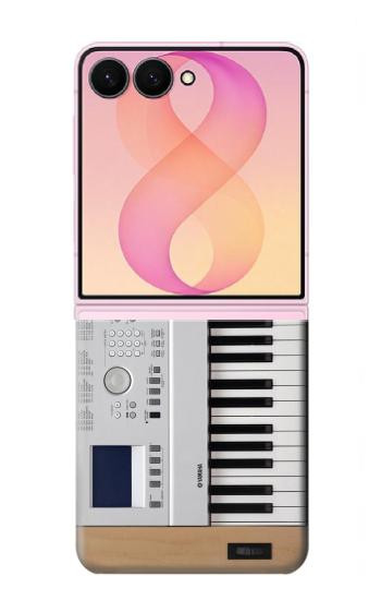 S0891 Clavier numérique Piano Etui Coque Housse pour Samsung Galaxy Z Flip 8