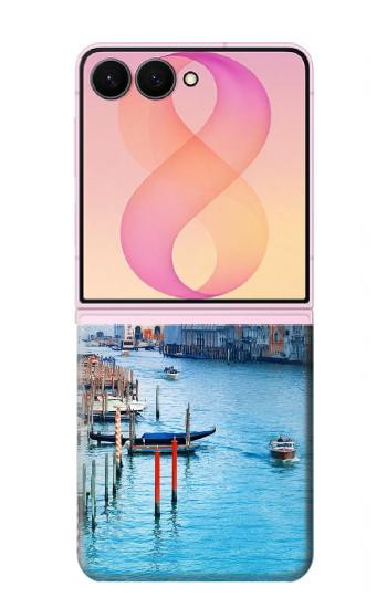 S0982 Beauté de Venise Italie Etui Coque Housse pour Samsung Galaxy Z Flip 8