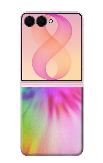 S2488 Tie Dye Couleur Etui Coque Housse pour Samsung Galaxy Z Flip 8