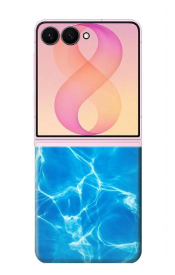 S2788 Bleu Piscine d'eau Etui Coque Housse pour Samsung Galaxy Z Flip 8