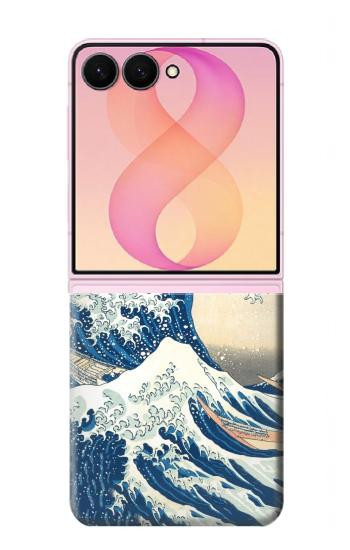 S2790 Hokusai Sous la vague au large de Kanagawa Etui Coque Housse pour Samsung Galaxy Z Flip 8
