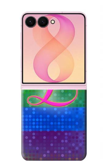 S2900 Arc en ciel LGBT Fierté lesbienne Drapeau Etui Coque Housse pour Samsung Galaxy Z Flip 8