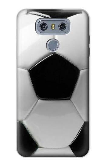 S2964 Football Soccer Ball Etui Coque Housse pour LG G6