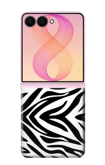 S3056 Zèbre Texture Imprimé graphique Peau Etui Coque Housse pour Samsung Galaxy Z Flip 8