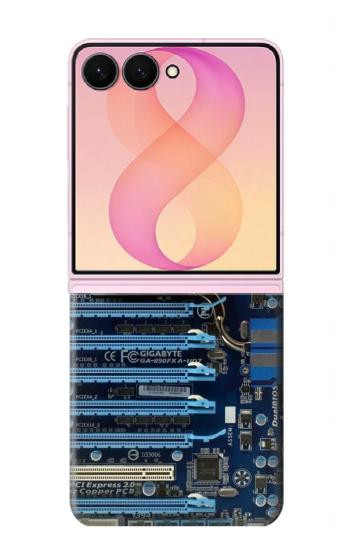 S3163 Carte mère ordinateur Etui Coque Housse pour Samsung Galaxy Z Flip 8