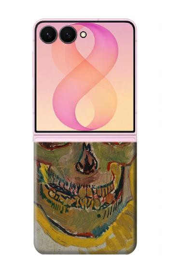S3359 Vincent Van Gogh Crâne Etui Coque Housse pour Samsung Galaxy Z Flip 8