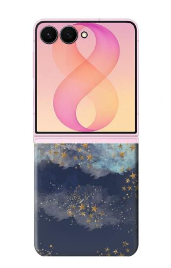 S3364 Ou Ciel Étoile Etui Coque Housse pour Samsung Galaxy Z Flip 8