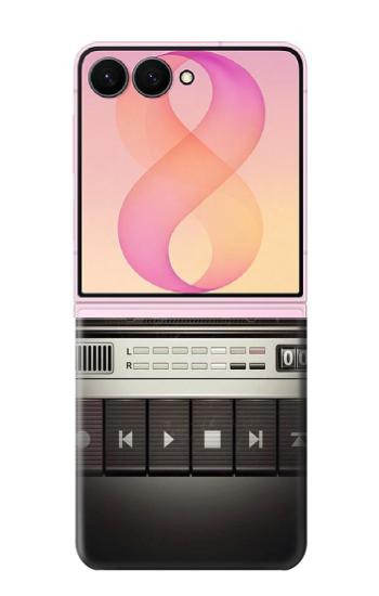 S3501 Lecteur cassette millésimé Etui Coque Housse pour Samsung Galaxy Z Flip 8
