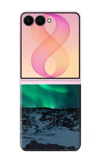 S3667 Aurora Northern Light Etui Coque Housse pour Samsung Galaxy Z Flip 8