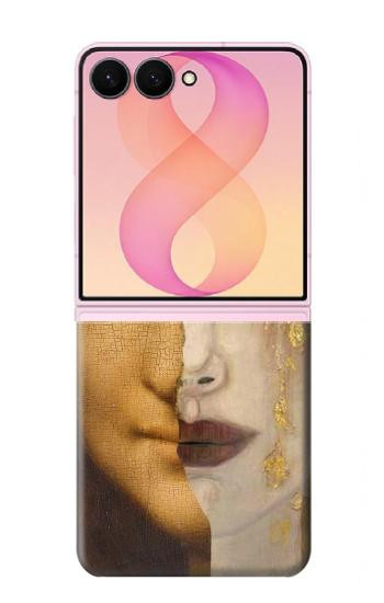 S3853 La Joconde Gustav Klimt Vermeer Etui Coque Housse pour Samsung Galaxy Z Flip 8