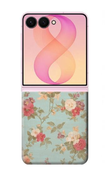 S3910 Rosier millésimé Etui Coque Housse pour Samsung Galaxy Z Flip 8