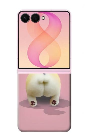 S3923 Queue d'arc-en-ciel de fond de chat Etui Coque Housse pour Samsung Galaxy Z Flip 8