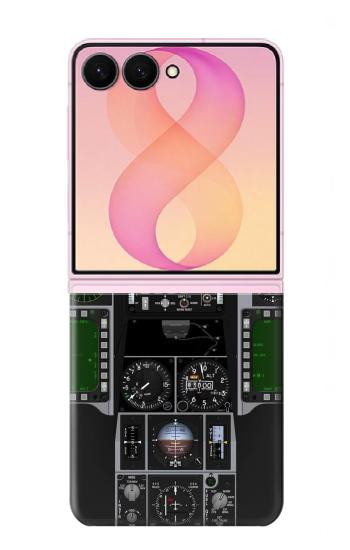 S3933 Avion de chasse OVNI Etui Coque Housse pour Samsung Galaxy Z Flip 8