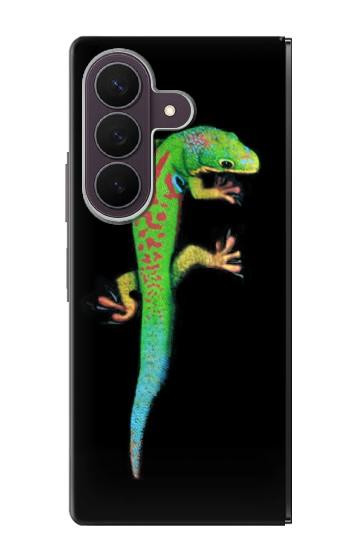 S0125 Vert Gecko Madagascan Etui Coque Housse pour Samsung Galaxy Z Fold 8 Ultra