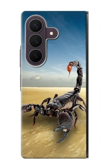 S0150 Scorpion du désert Etui Coque Housse pour Samsung Galaxy Z Fold 8 Ultra