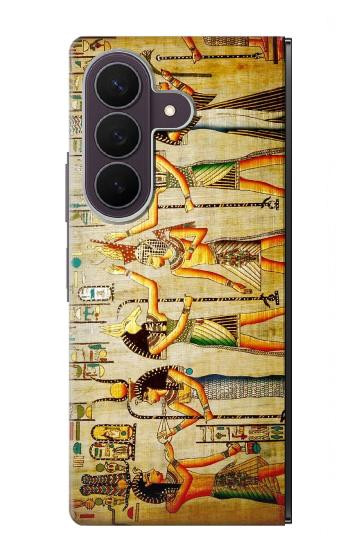 S0272 Egypte murale Art Etui Coque Housse pour Samsung Galaxy Z Fold 8 Ultra