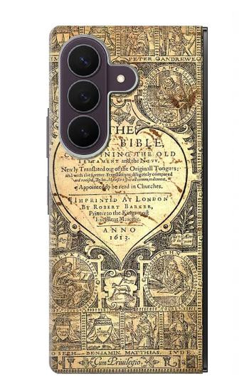 S0330 Bible Etui Coque Housse pour Samsung Galaxy Z Fold 8 Ultra