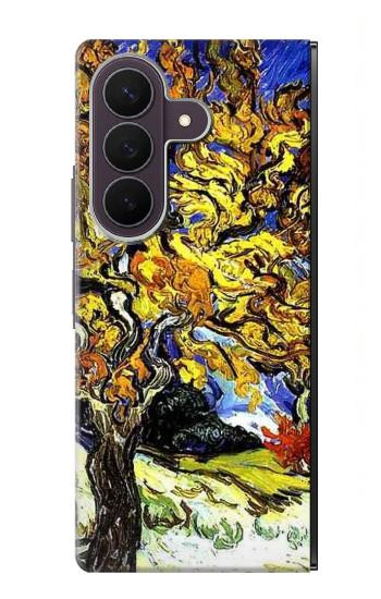 S0902 Mûrier Van Gogh Etui Coque Housse pour Samsung Galaxy Z Fold 8 Ultra