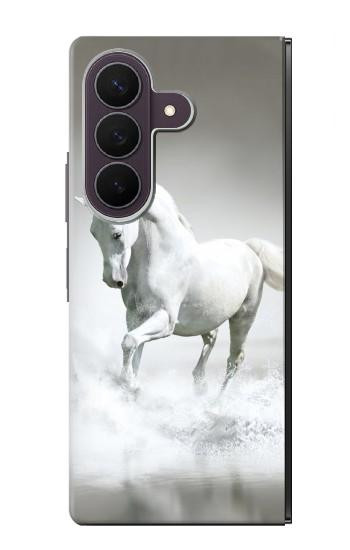 S0932 Cheval Blanc Etui Coque Housse pour Samsung Galaxy Z Fold 8 Ultra