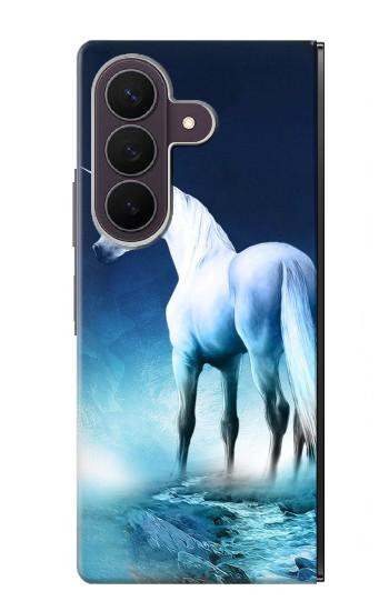 S1130 licorne Cheval Etui Coque Housse pour Samsung Galaxy Z Fold 8 Ultra