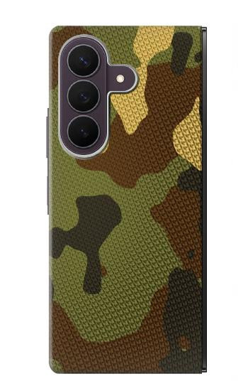 S1602 Camo Camouflage Imprimé graphique Etui Coque Housse pour Samsung Galaxy Z Fold 8 Ultra