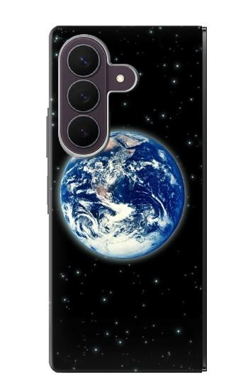 S2266 La planète Terre de l'Étoile nébuleuse espace Etui Coque Housse pour Samsung Galaxy Z Fold 8 Ultra