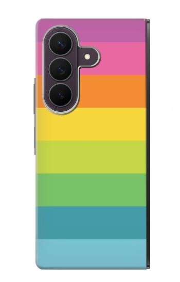 S2363 Arc en ciel Motif Etui Coque Housse pour Samsung Galaxy Z Fold 8 Ultra