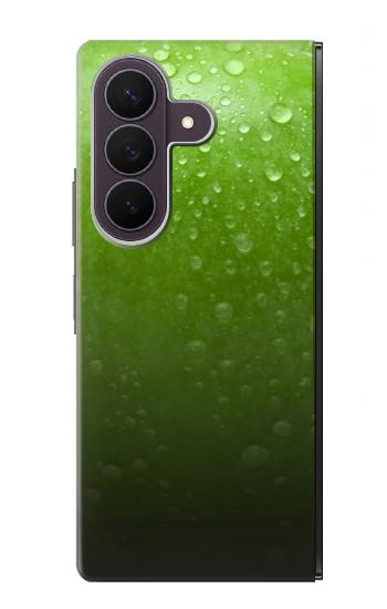 S2475 Seamless Texture verte pomme Etui Coque Housse pour Samsung Galaxy Z Fold 8 Ultra