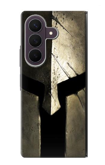 S2673 Spartan Guerrier Casque Etui Coque Housse pour Samsung Galaxy Z Fold 8 Ultra