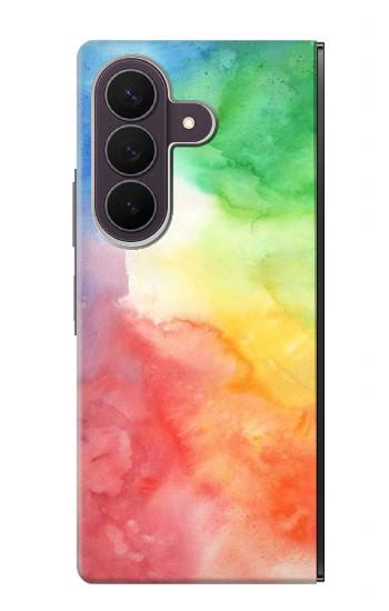 S2945 Aquarelle colorée Etui Coque Housse pour Samsung Galaxy Z Fold 8 Ultra