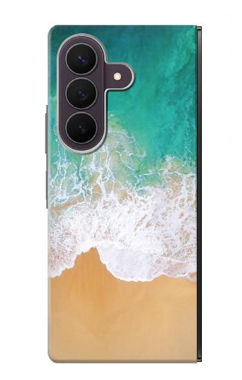 S3150 Mer Plage Etui Coque Housse pour Samsung Galaxy Z Fold 8 Ultra