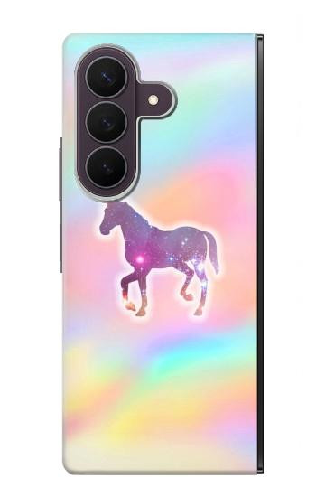 S3203 Arc en ciel Licorne Etui Coque Housse pour Samsung Galaxy Z Fold 8 Ultra